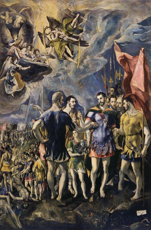 El Greco The Martyrdom of St Maurice